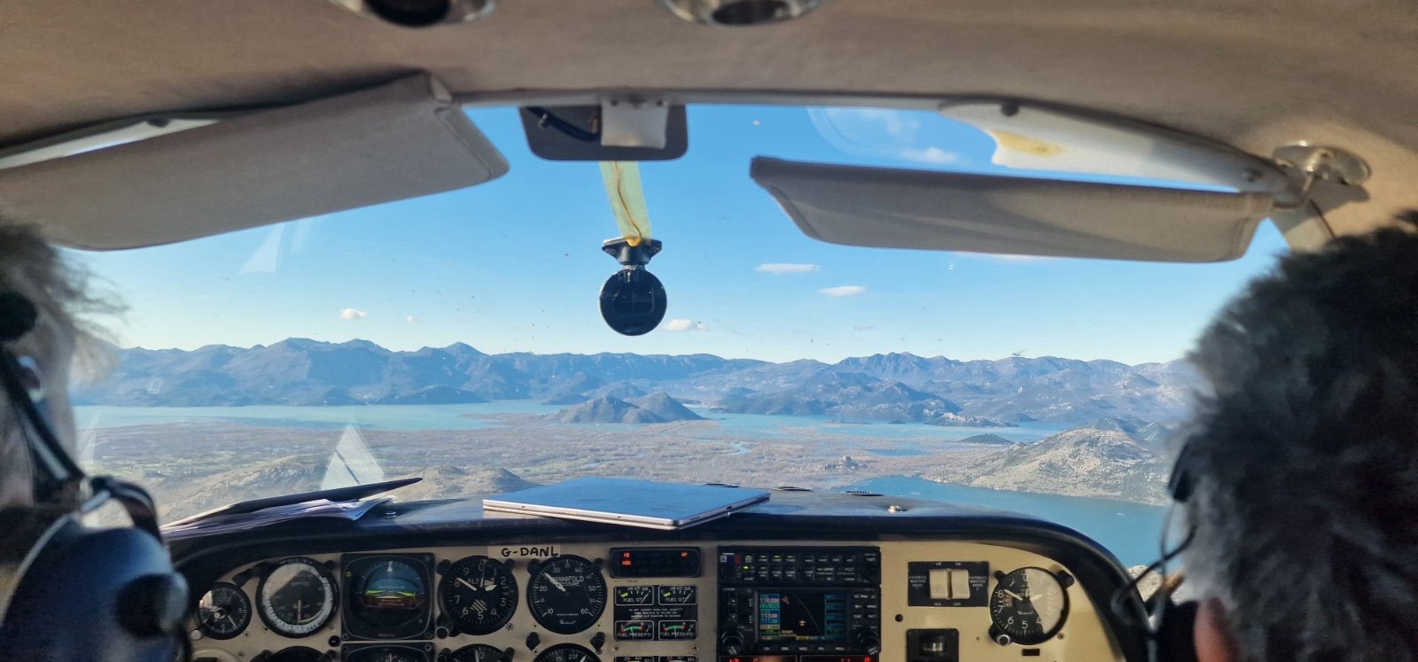 Aeroplane training in Montenegro