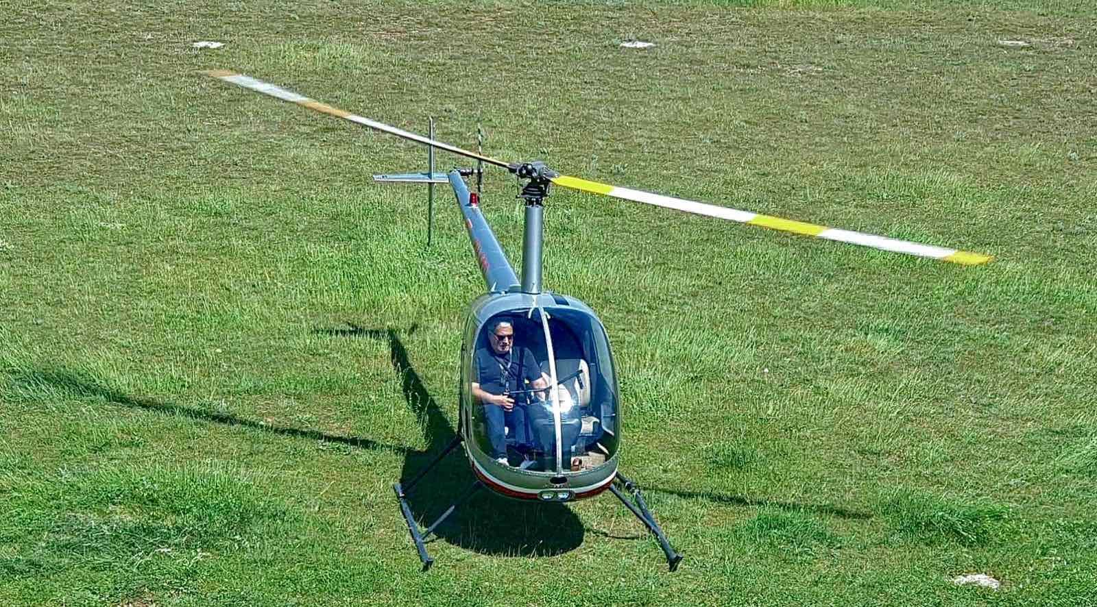 Helicopter training in Montenegro
