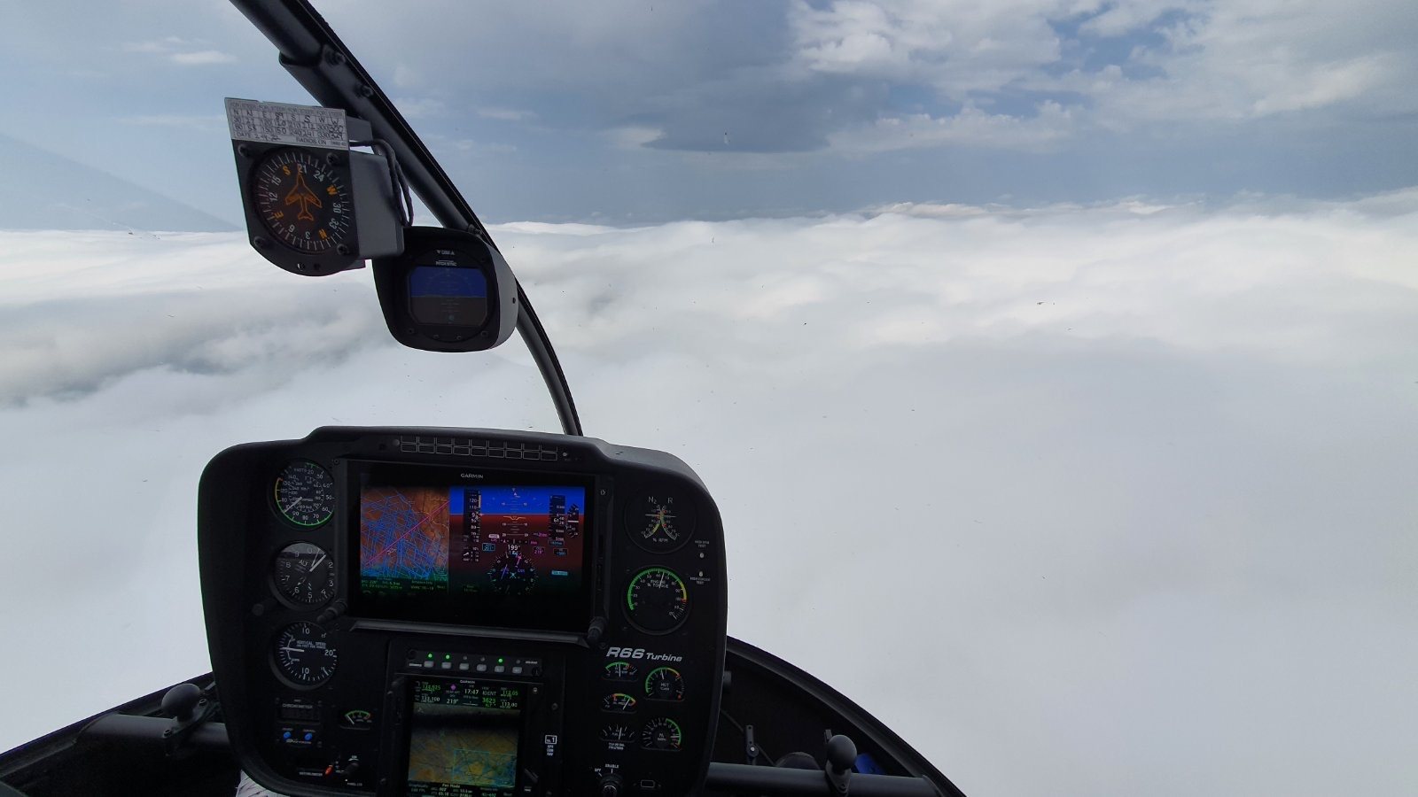 Helicopter training in Montenegro
