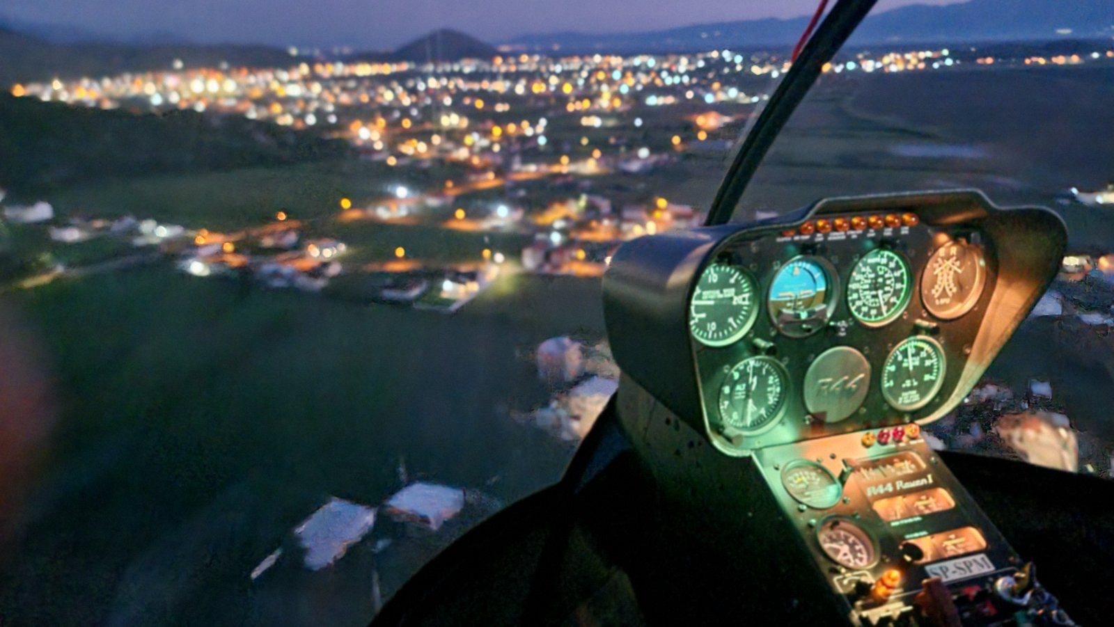 Helicopter training in Montenegro