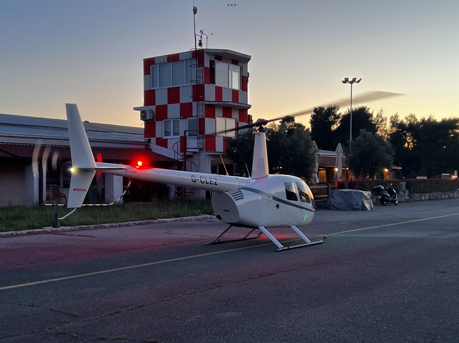 Helicopter training in Montenegro