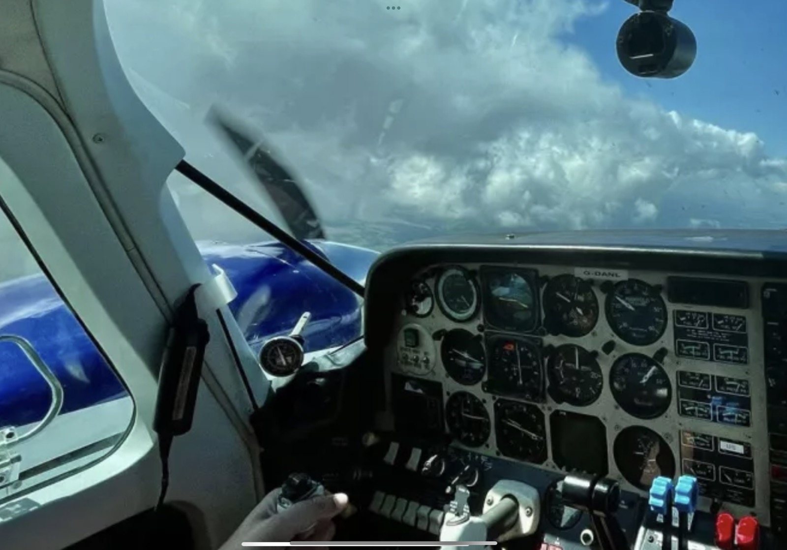 Aeroplane training in Montenegro
