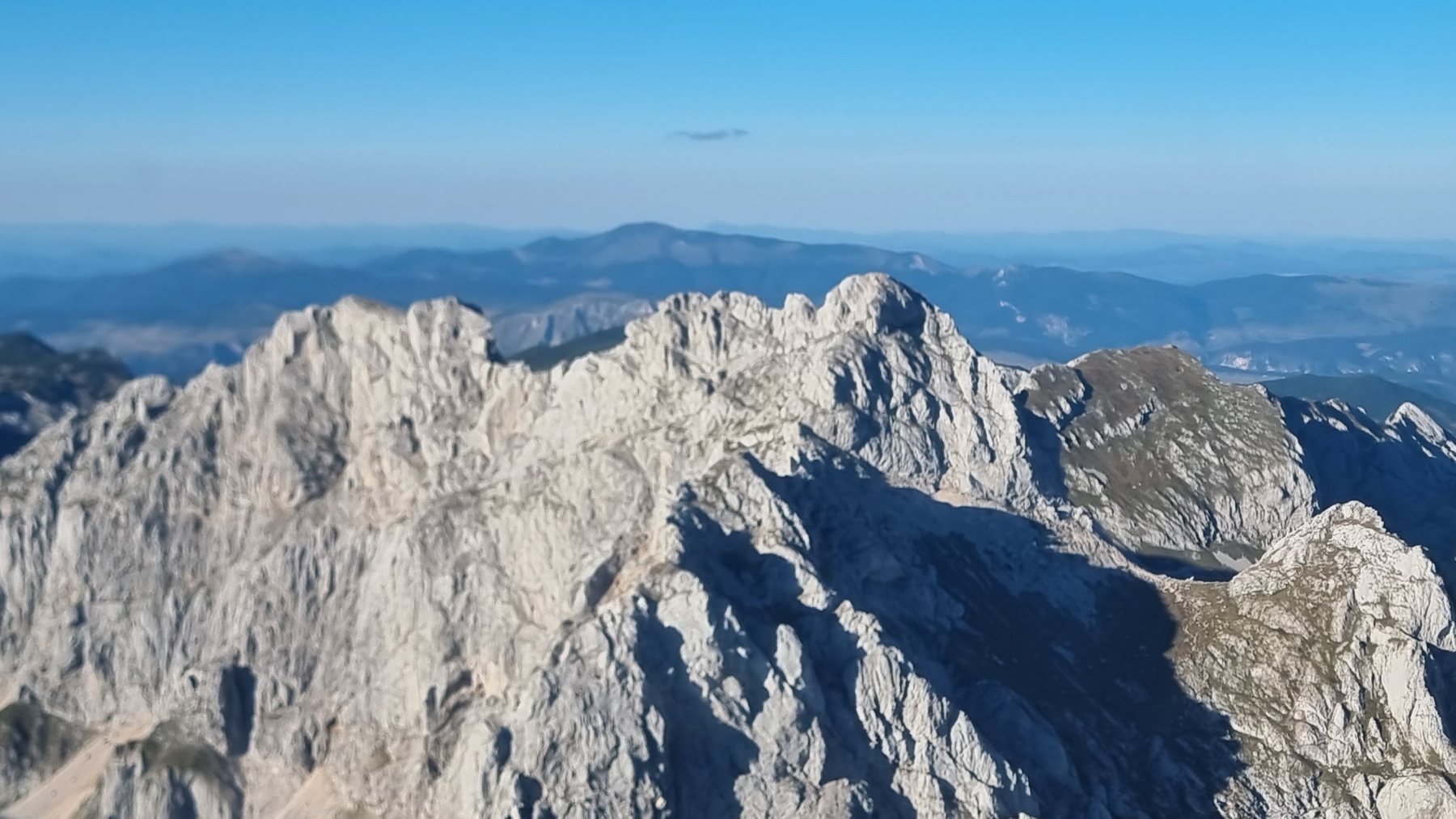 Montenegrin mountain peaks